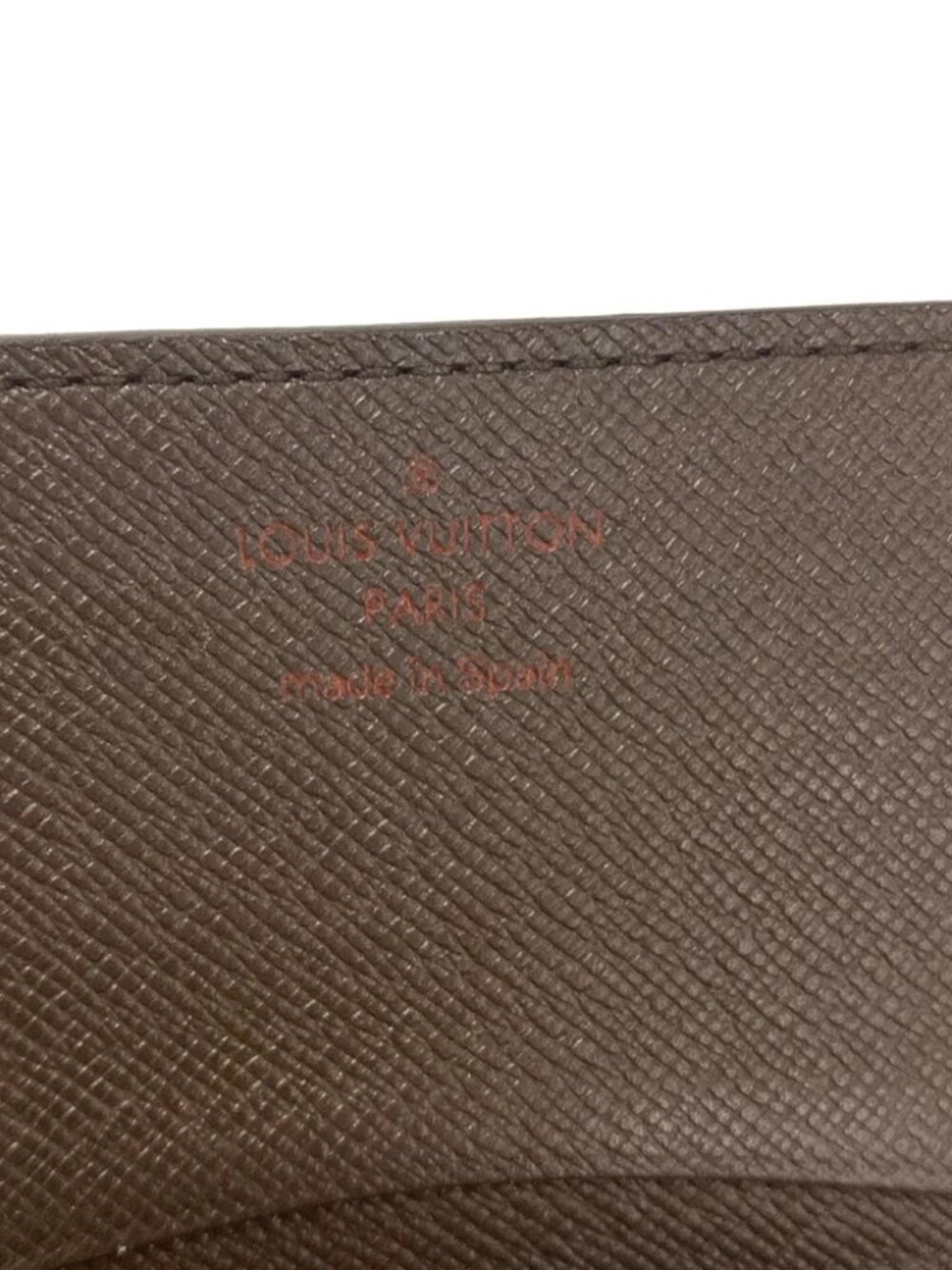 LOUIS VUITTON Enveloppe Carte de Visite N62920 Ebene Damier CA1003 Card Case - Picture 6 of 7